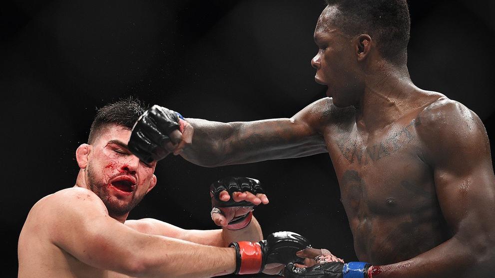 Israel Adesanya a Kevin Gastelum 2