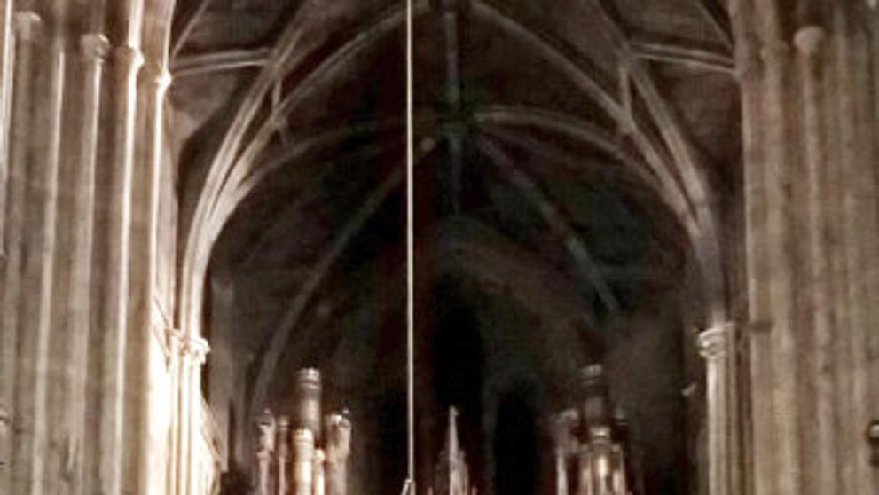 Zvoník se zranil při bizarní nehodě v katedrále ve Worcesteru