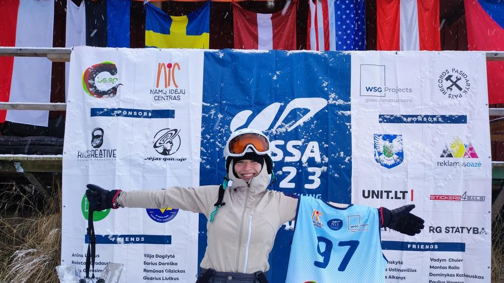 Mistryně světa v ice and snow sailingu Bianka Mičke