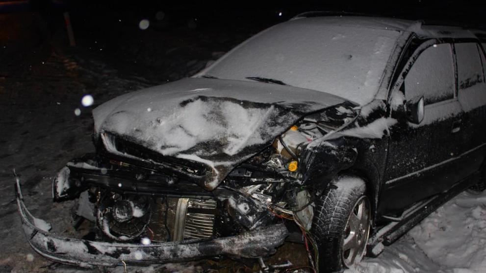Dvě auta se srazila na Plzeňsku - 1