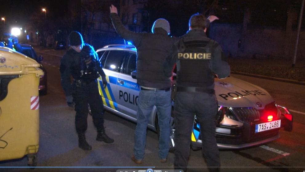 Řidiče odvezli policisté k odběru krve