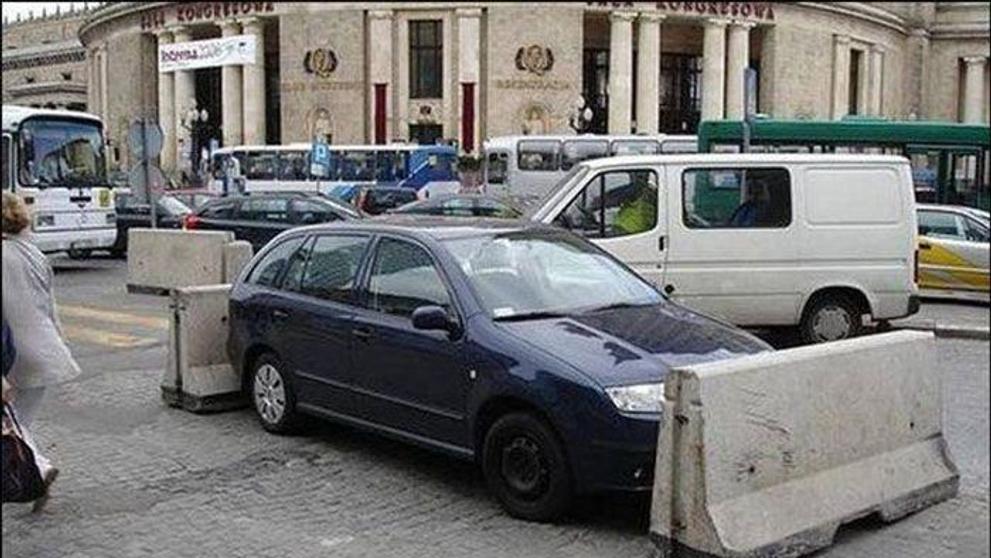 Trest za špatné parkování - 40