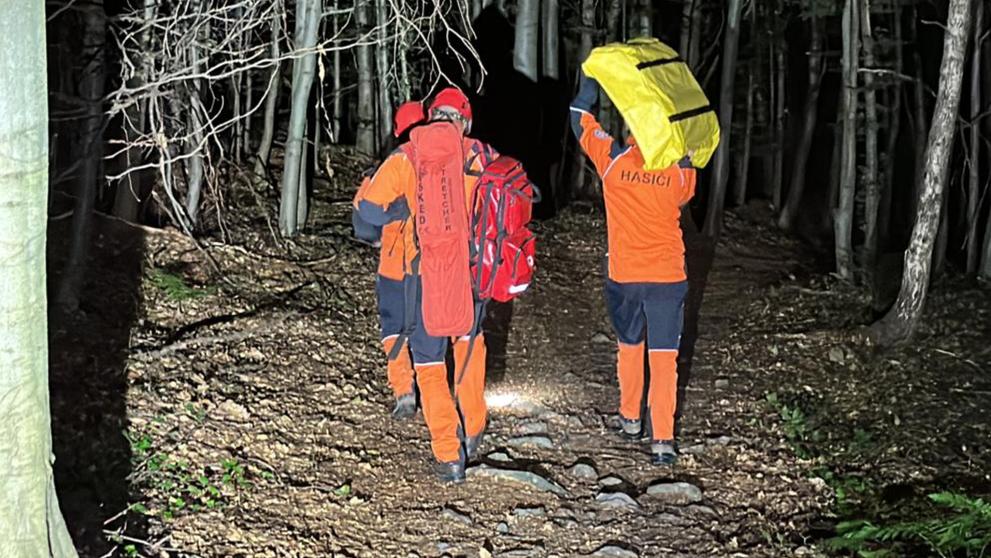 Z rozhledny na Děčínsku spadly děti