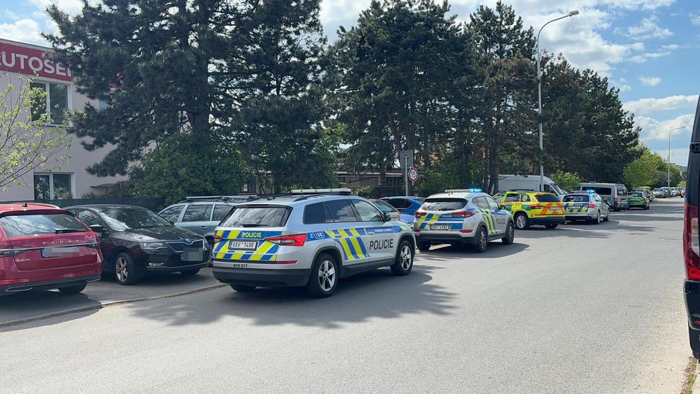 Policie řeší napadení v pražských Řepích (1)