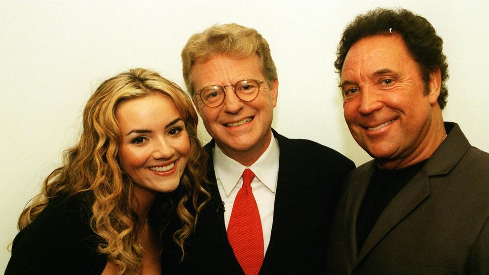 Martine McCutcheon, Jerry Springer, Tom Jones