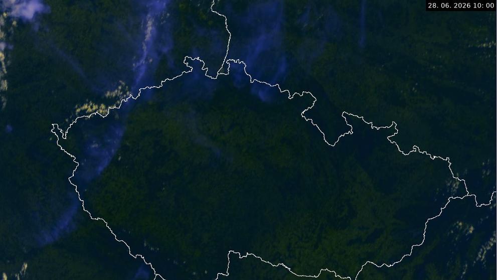 Na Česko se ženou silné bouřky