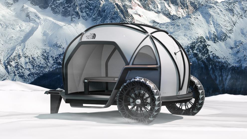 Koncept obytného přívěsu BMW Futurelight Camper - 10
