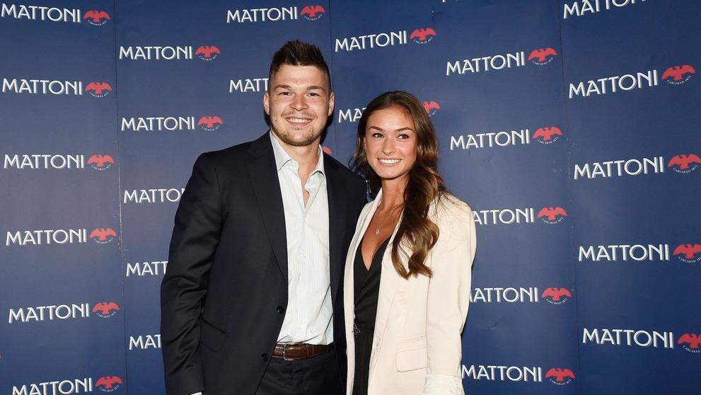 Tomáš Hertl a Aneta Netolická