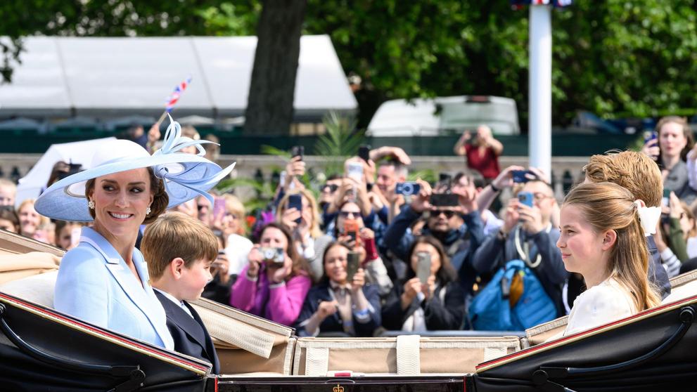 Královská rodina na Trooping the Colour 2026