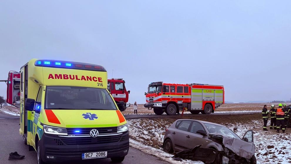 Nehoda na Jindřichohradecku