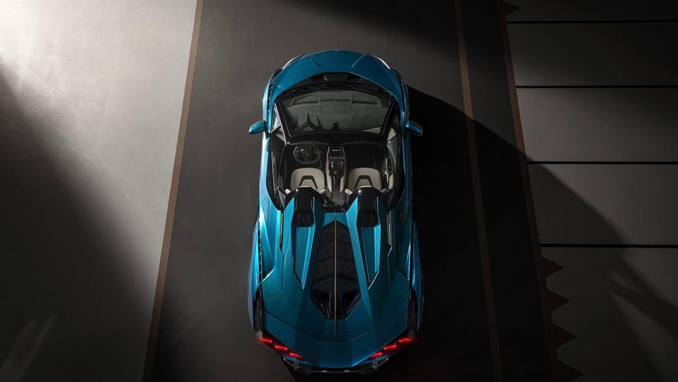 Hybridní hypersport Lamborghini Sián - 21