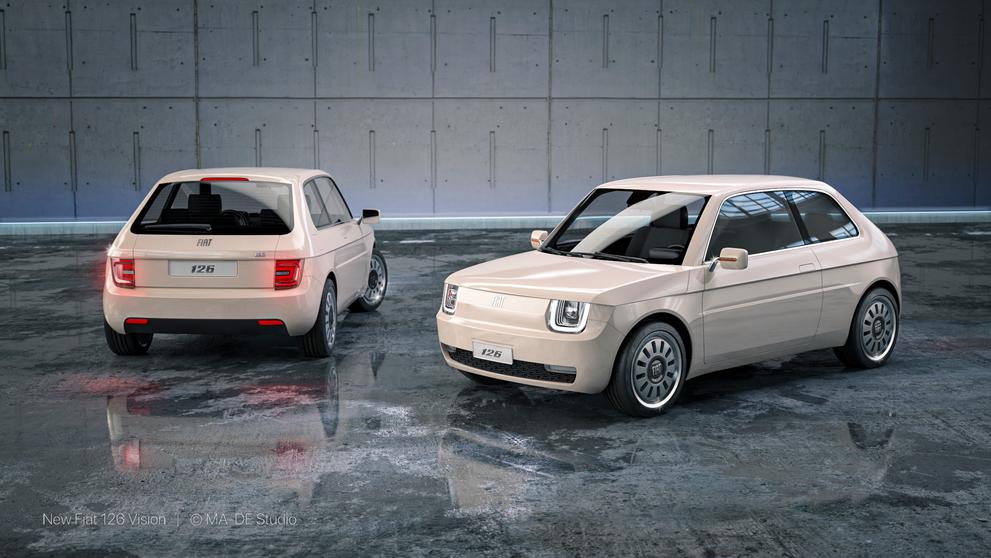 Legendární Fiat 126 v novém designu - 14