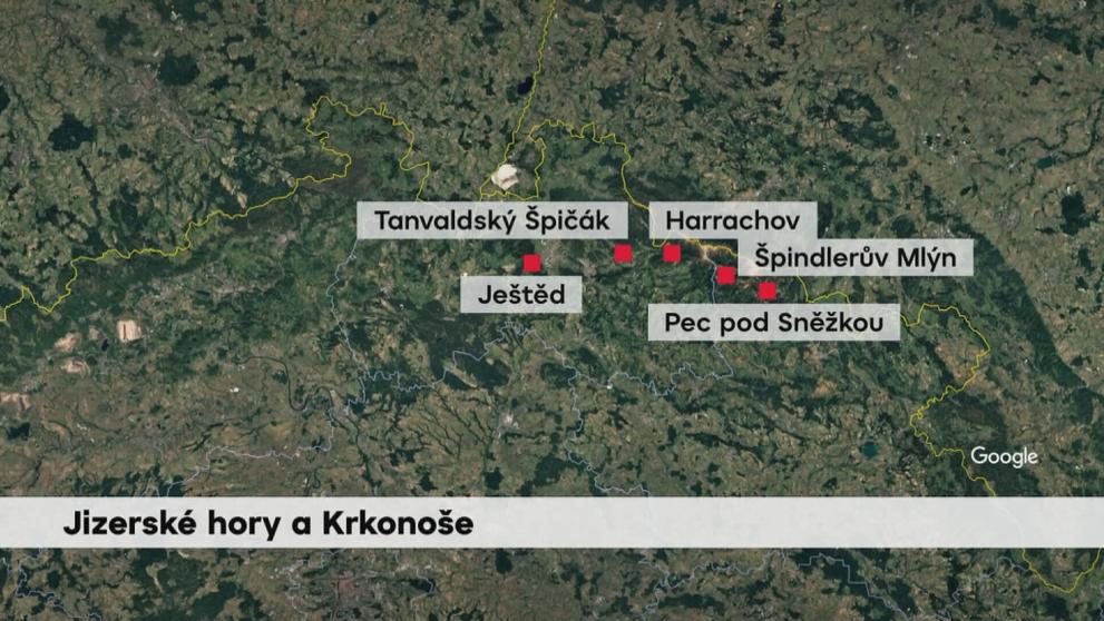 Jizerské hory a Krkonoše