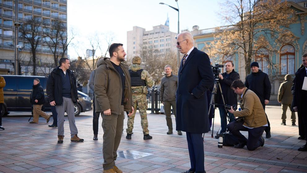 Joe Biden Volodymyr Zelenskyj