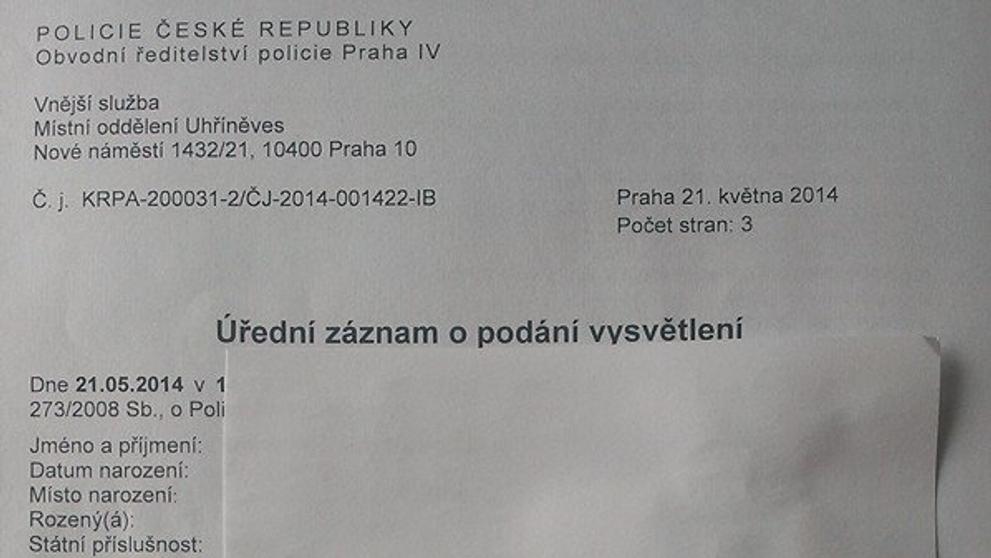 Co hrabě zveřejnil? - 2