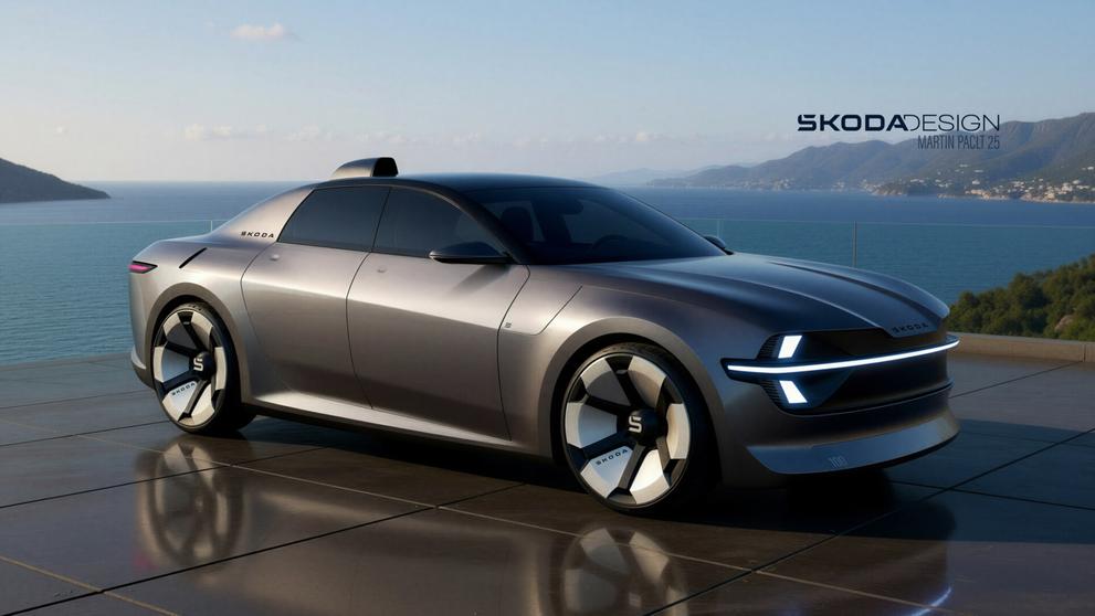 Designér Martin Paclt vytvořil moderní interpretaci legendární Škody 100