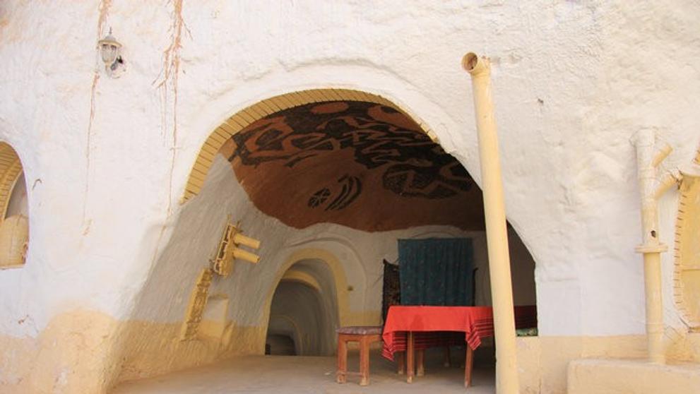 Hotel Sidi Driss, Matmata (Tunisko)
