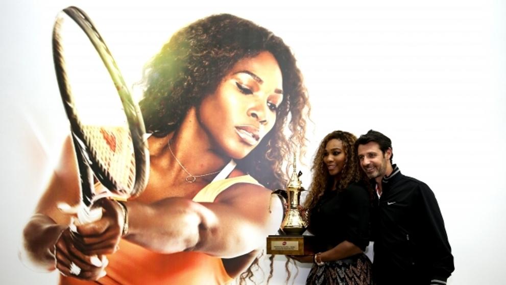 Serena Williamsová a Patrick Mourotaglou - 3