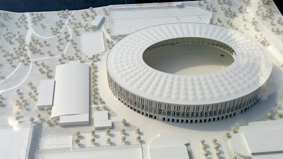 Studie stadionu na Lužánkách a slavné Maracaná - 3