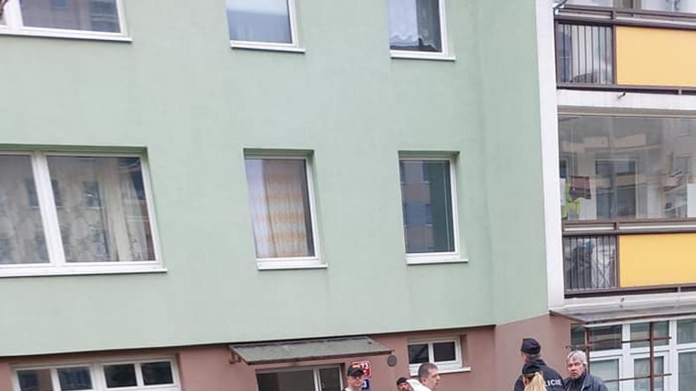 Zásah v ulici Brodského na Chodově (2)