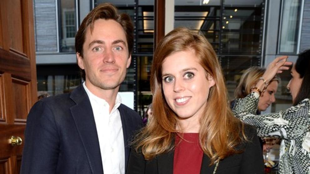 Princezna Beatrice a Edoardo Mapelli Mozzi