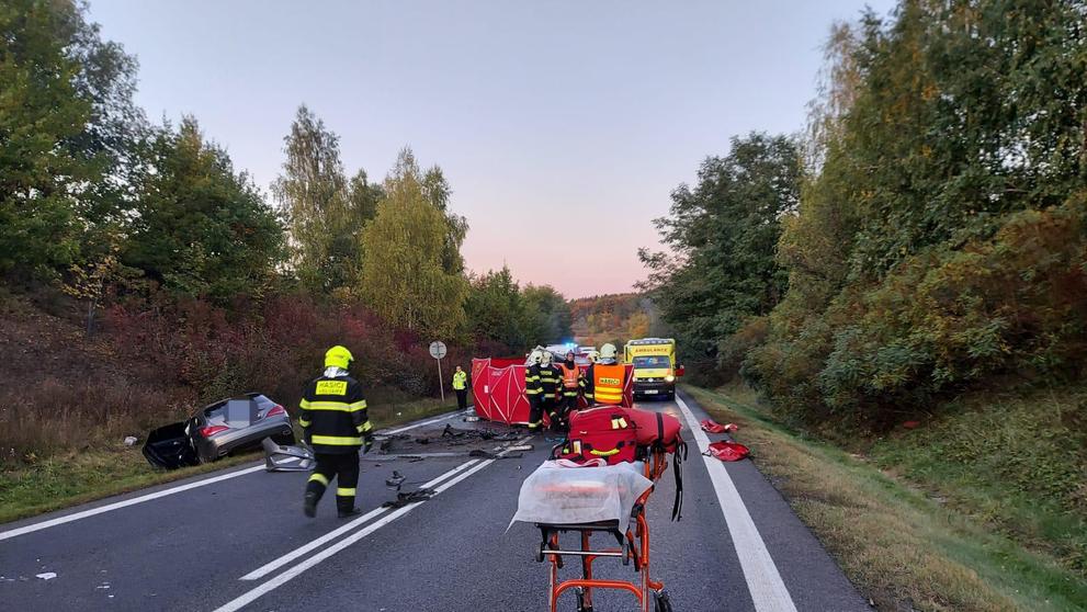 Tragická dopravní nehoda na Kladensku