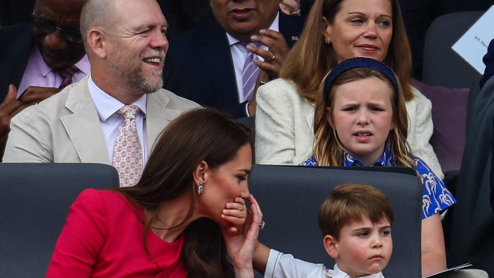 Princ Louis a vévodkyně Kate