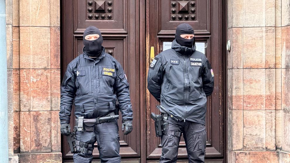 Zásah v budově Městského úřadu Černošice