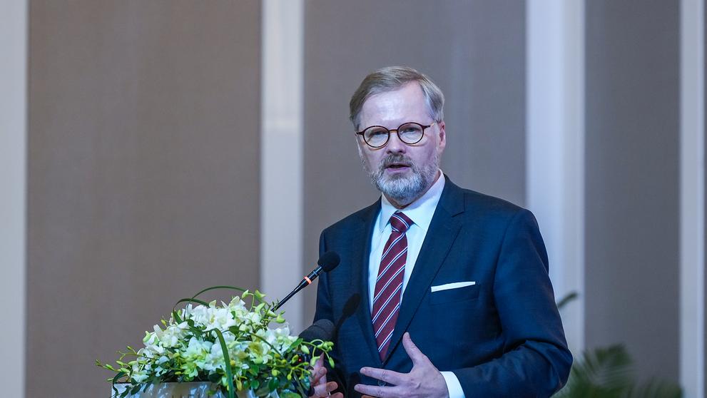 Premiér Petr Fiala navštívil Vietnam (4)