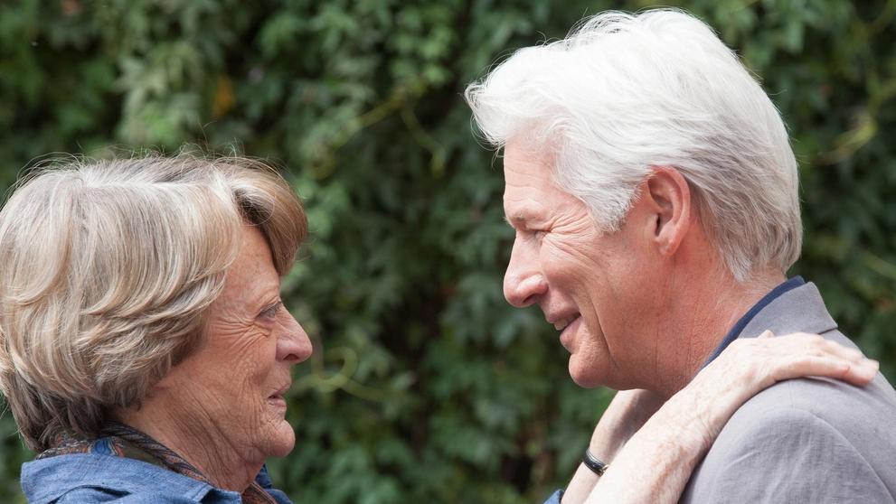 Maggie Smithová a Richard Gere, 2015