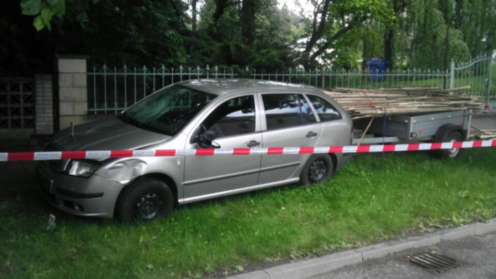 Nehoda v Sobotce
