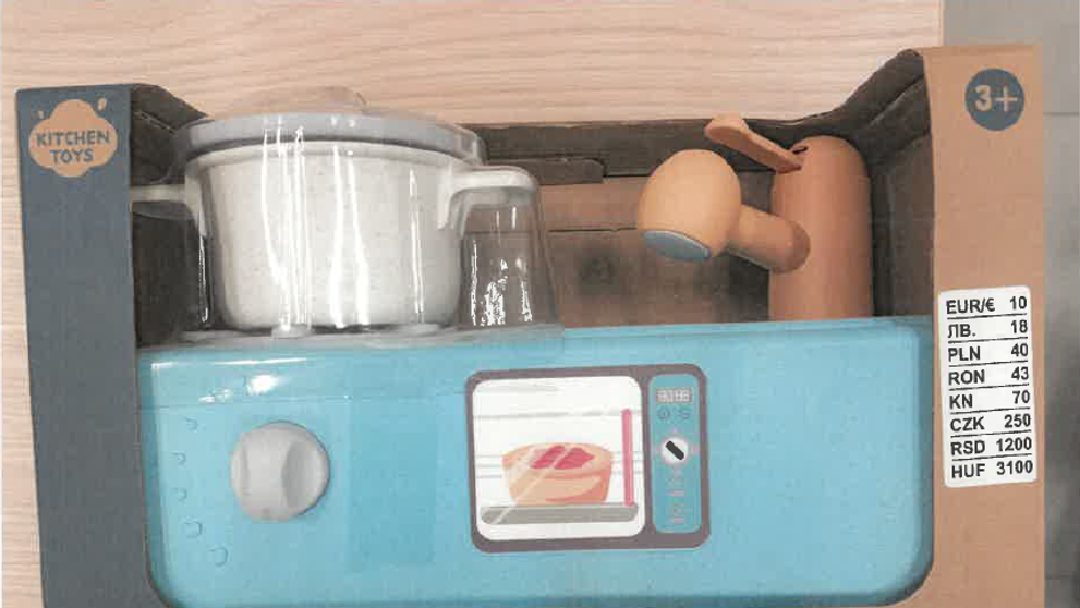 Nebezpečná hračka BIO vařič KITCHEN TOYS