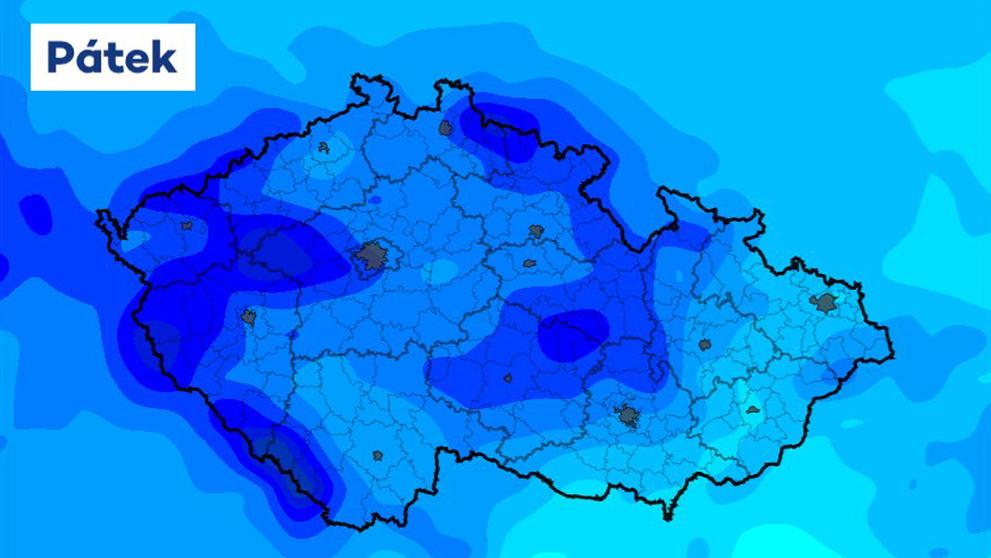 Ranní mrazy, pátek 14. 2. 2025