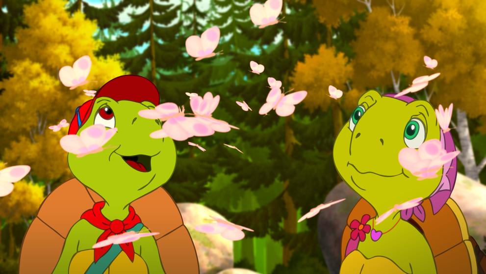 franklin a poklad na želvym jezeře_splash