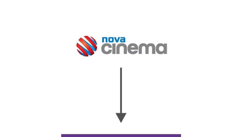 Nová loga skupiny NOVA - nova CINEMA