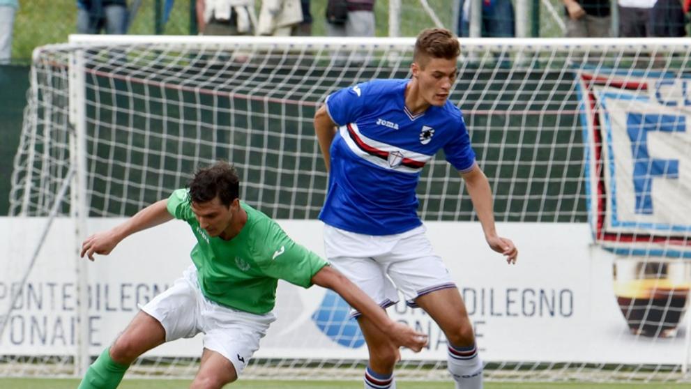 Patrik Schick a Sampdoria Janov