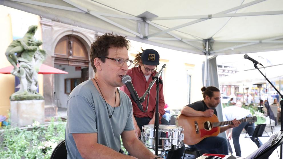 Igor Orozovič, 21. 6. 2023 Busking pro Slunce
