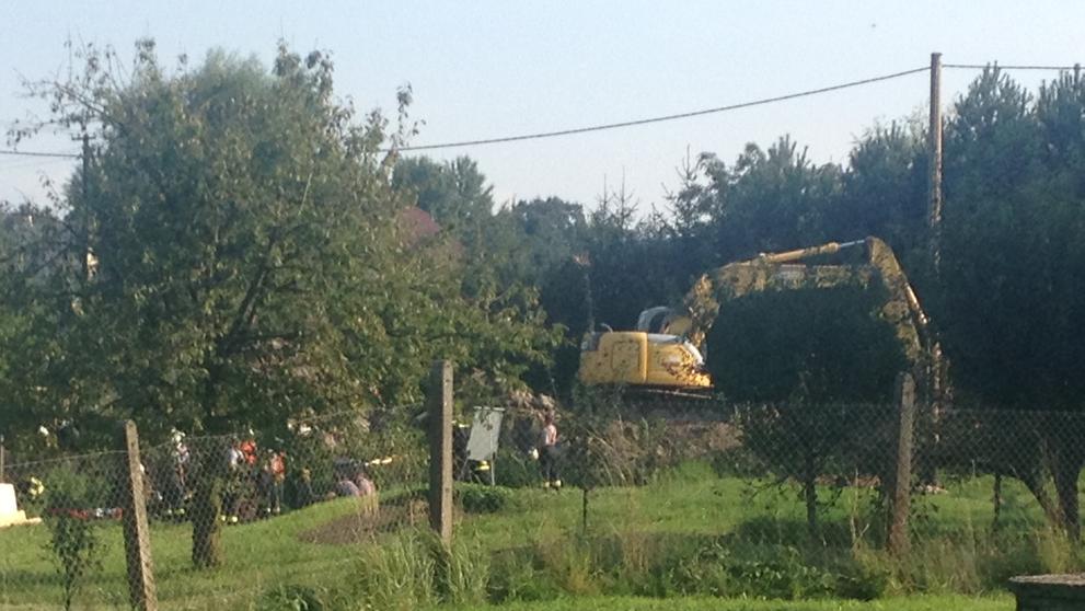 Zřícení mostu ve Vilémově na Vysočině