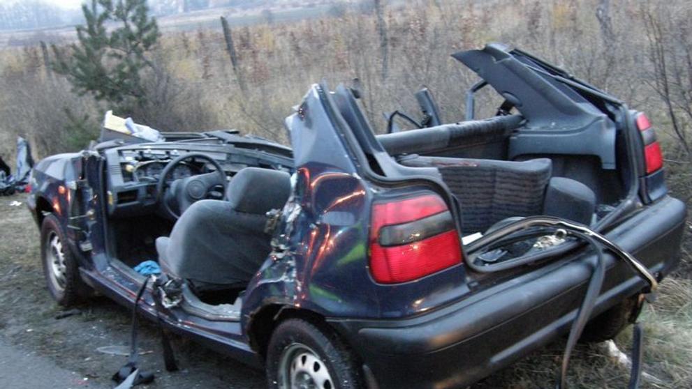 Vrak havarovaného vozu