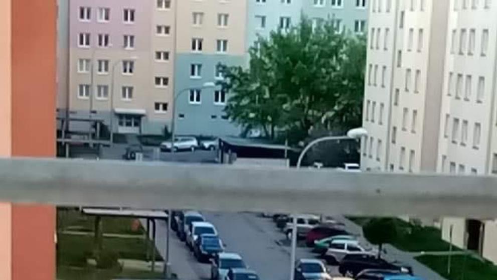 Noční incident na budějovickém sídlišti Máj - 1