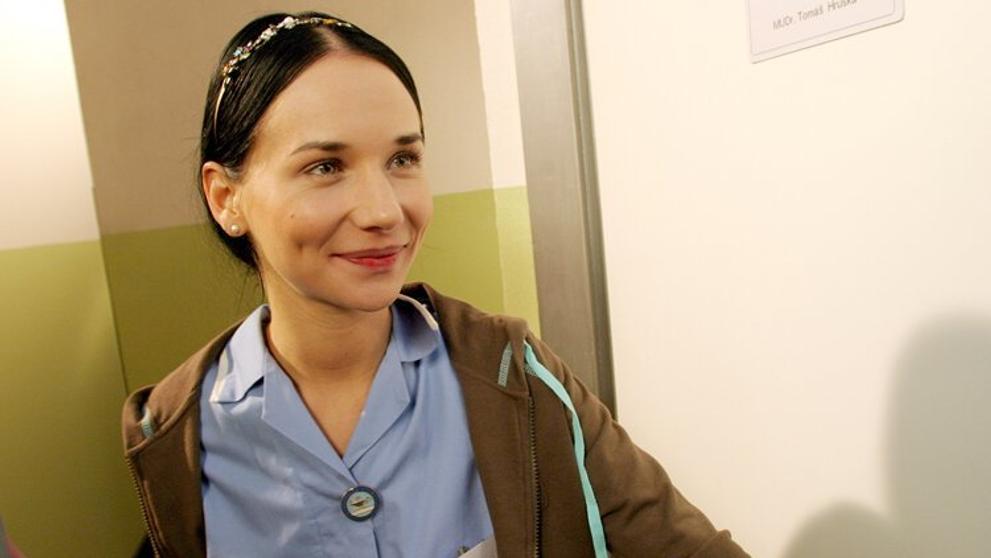 Sestra Gábina Šímová, herečka Sandra Nováková