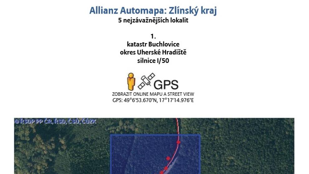 Silnice smrti ve Zlínském kraji - 1
