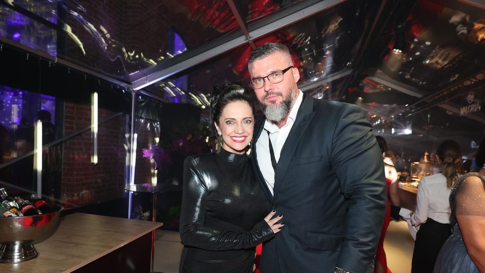Lucie Bílá s partnerem, 26. 1. 2025 Ples jako Brno
