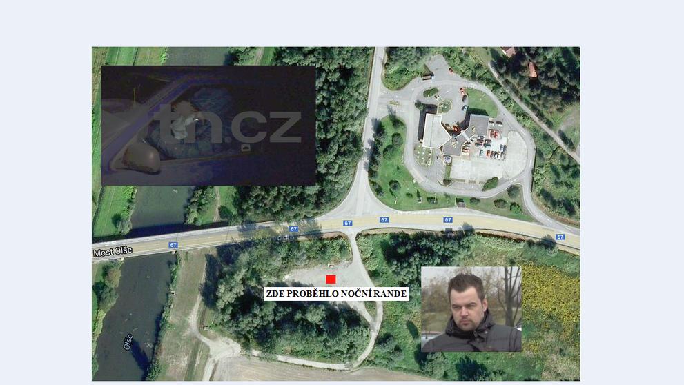 Místo, kde proběhlo tajné rande