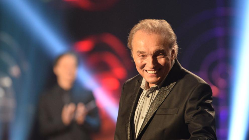 Karel Gott na předávání Slavíků