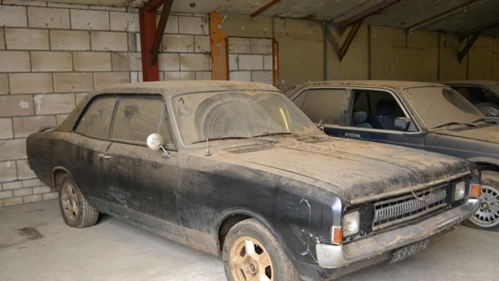 Nálezené automobily značky Opel ve stodole - 1