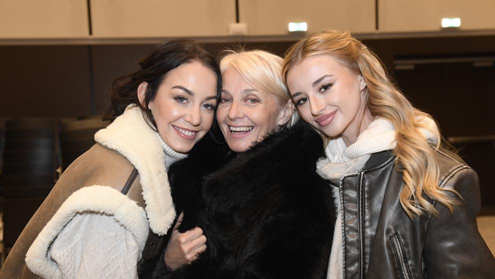 Agáta Hanychová, Veronika Žilková a Kordula Stropnická, 13. 1. 2024