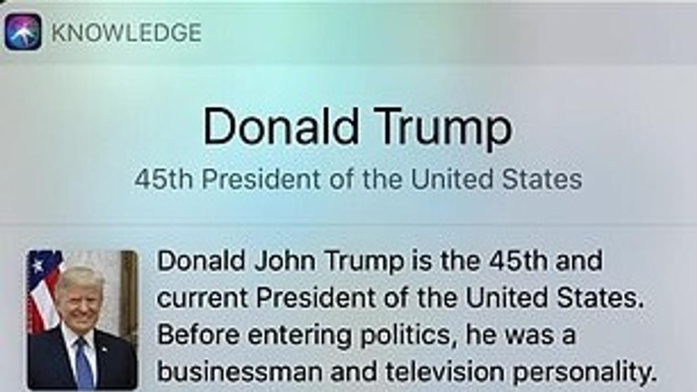 Místo Trumpa ukazovala Wikipedie penis - 2