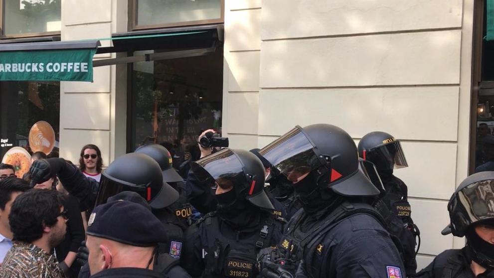 Demonstrace SPD na Václavském náměstí - 3