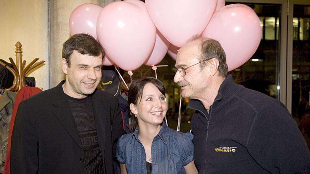Herci seriálu Ordinace v růžové zahradě zleva: Petr Rychlý, Veronika Nová a Pavel Nový.